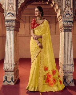 designer wedding silk saree