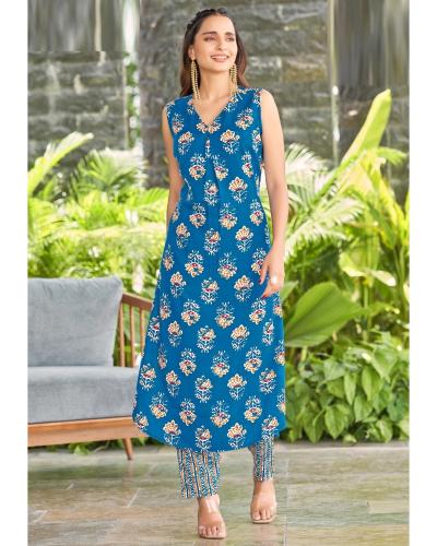 Stylish Kurti Set Formal Wear For Office Girls/Women's