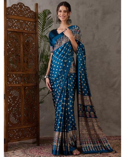 FB365 Summer Special Saree With Printed Work Saree