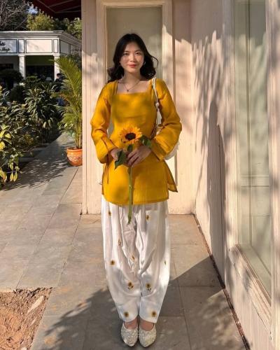 Summer Special Rayon Farshi Salwar Suit With Thread Work