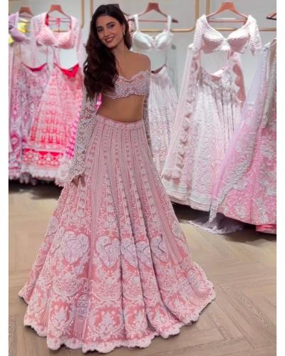Women's Wedding Wear Sluby Silk With Sequence Lehenga Choli