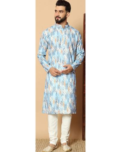 Wedding Collection Series New Designs Embroidery Work Linen Cotton Kurta Pajama