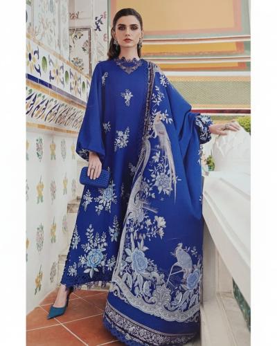 Muslim Woman Pakistani Cotton Rayon Embroidery Stylish Collection