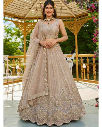 FB 365 Premium Satin Lehenga Set for Wedding & Party Wear
